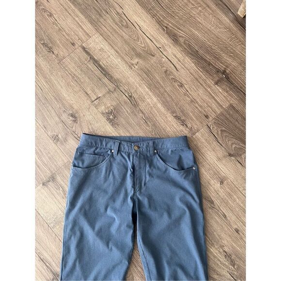 Lululemon Men's Iron Blue ABC Pull On Trouser Size 28 - Picture 4 of 7